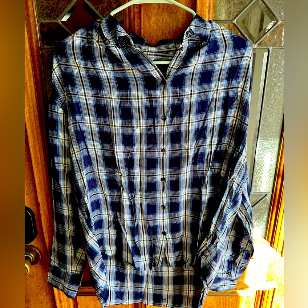 Madewell silky button down